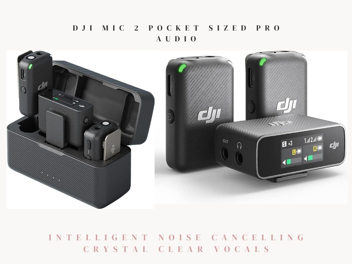 DJI Mic 2 goes on sale with hardware improvements in transparent and white  finishes -  News
