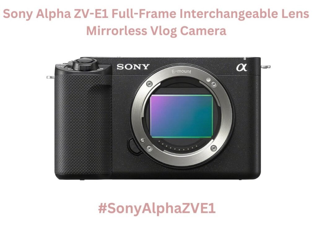 Sony Alpha ZV E1 Review